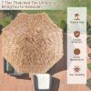 7.2 Feet Patio Thatched Tiki Umbrella Hawaiian Hula Beach Umbrella